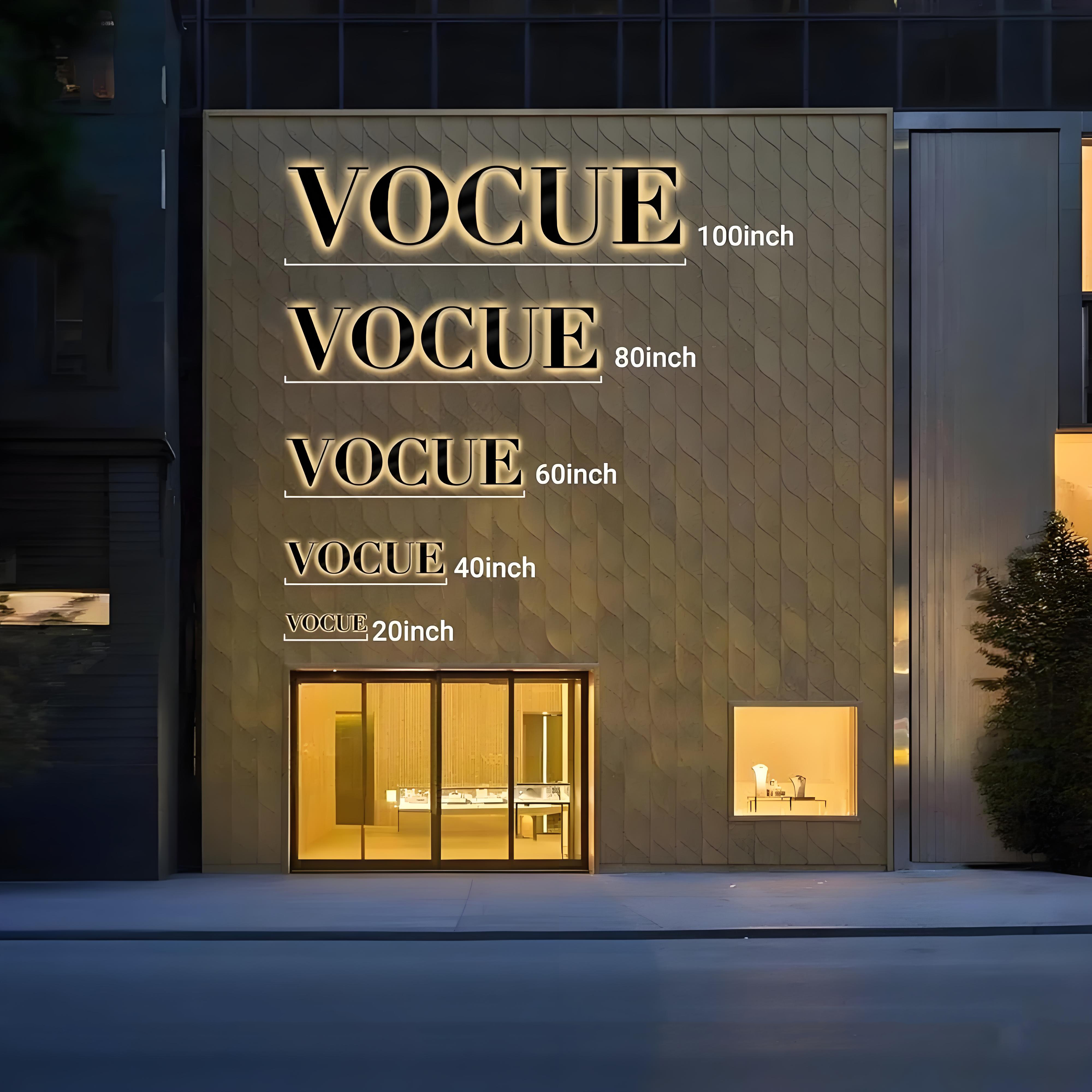 3d Outdoor store sign